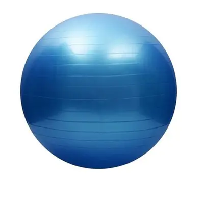 (Blue, 65cM) Yoga Ball With Air Pump