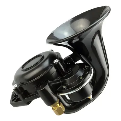 12V/24V 120DB Loud Single Trumpet Snail Air Horn Siren Waterproof Speaker Universal