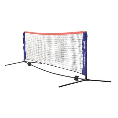 Champion Sports MTNSET Mini Tennis Net Set, Blue & Black