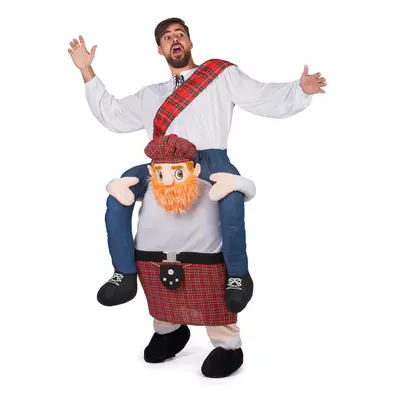 Men's costume on Scottish back for adults