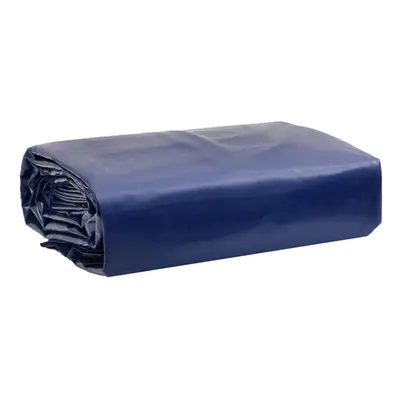 vidaXL Tarpaulin Cover Ground Sheet Waterproof Camping Tarp Blue g/mÃÂ²