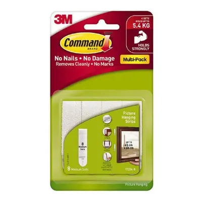 Command Picture Hanging Strips Medium (White)