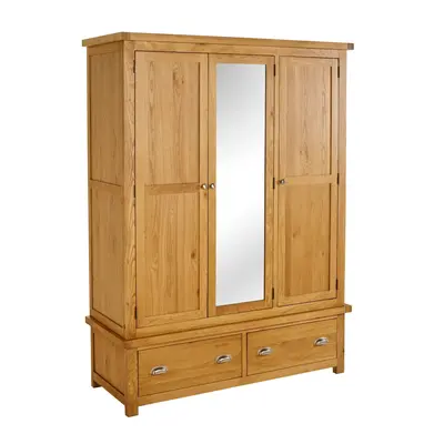 Woburn Oak Door Drawer Wardrobe