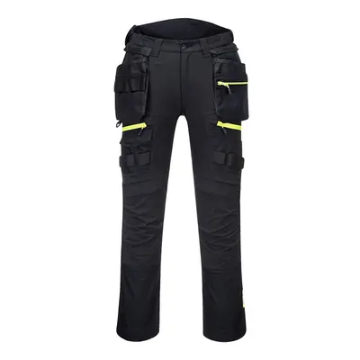 (36R, Black) Portwest Unisex Adult DX4 Detachable Holster Pocket Work Trousers