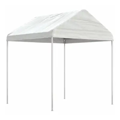 vidaXL Gazebo Outdoor Canopy Marquee Garden Gazebo with Roof White Polyethylene