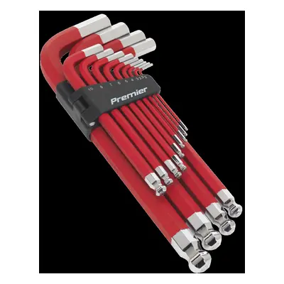 Jumbo Ball-End Hex Key Set 13pc Anti-Slip - Metric