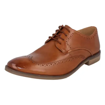 (Tan, UK 7) Mens Clarks Smart Lace Up Shoes Stanford Walk - G Fit