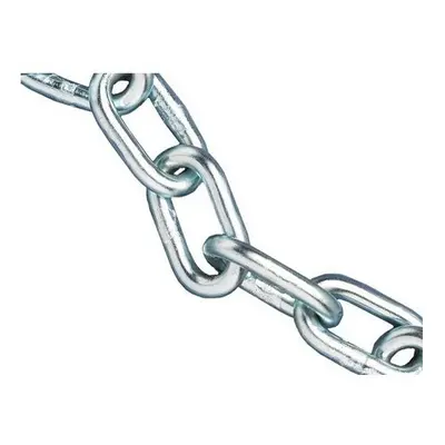 Faithfull FAICHAL810 Zinc Plated Chain 8mm x 10m Reel - Max Load 450kg