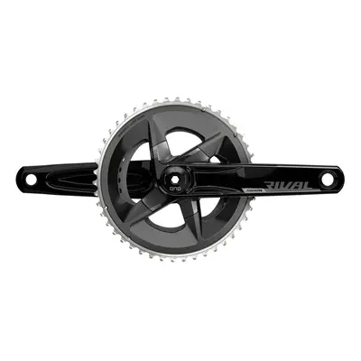 (175 MM - 46-33T, Black) SRAM Rival AXS Crankset D1 Dub BB Not Included