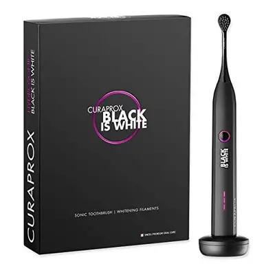 Curaprox Sonic Toothbrush with Carbon Filaments - Black