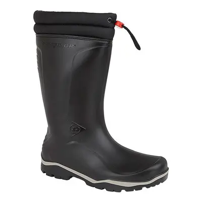 (40 UK) Womens Dunlop Rubber Wellingtons Black