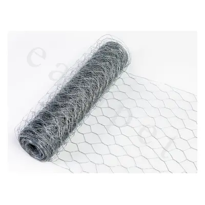 Chicken Wire Mesh Fencing Galvanised 50mm x 120cm x 50m (22g) Easipet