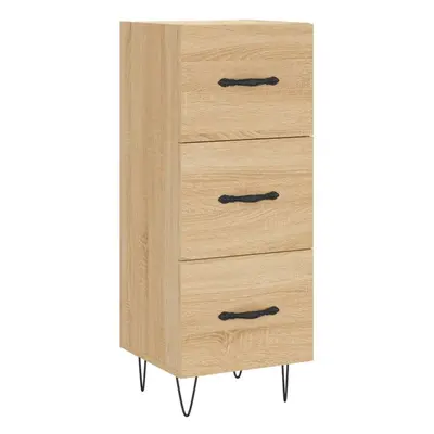 vidaXL Sideboard Storage Side Cabinet Cupboard Sonoma Oak Engineered Wood