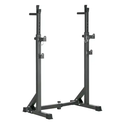 SPORTNOW Heavy Duty Squat Rack, Adjustable Weight Barbell Stand, for Home, Gym