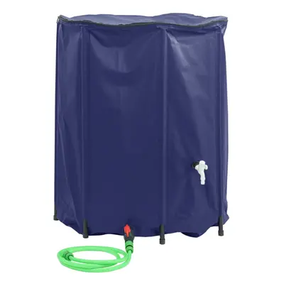 vidaXL Water Tank with Tap Foldable Water Container Water Storage L PVC