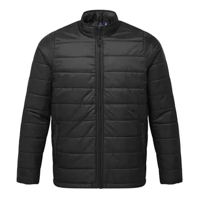 (3XL, Black) Premier Mens Recyclight Padded Jacket