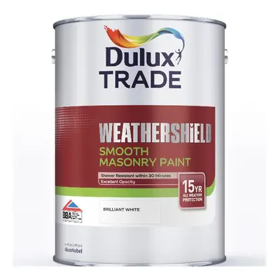 Dulux Trade Weathershield Smooth Masonry Gardenia Litres