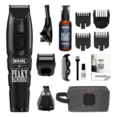 and Peaky Blinders Lithium 8-in-1 Multigroomer Gift Set, Rechargeable Trimmers, Beard and Body T