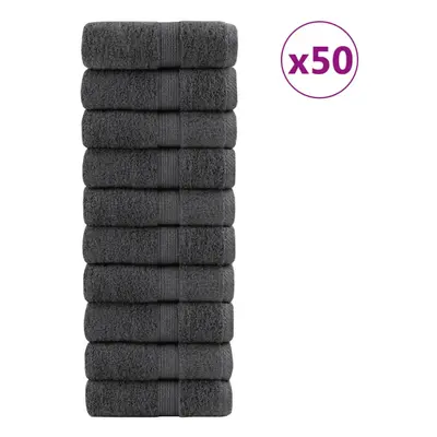 (anthracite, x cm/ pcs) vidaXL Premium Sauna Towels Guest Bath Towel pcs Grey 600gsm 100% Cotton