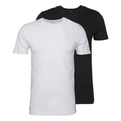 (Black and White, XS) DIESEL UMTEE Mens T Shirts Pack Basic Cotton Tee