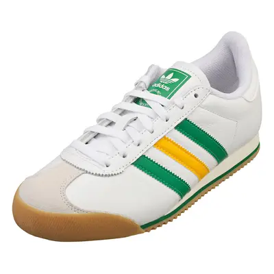 (7) adidas K Unisex Casual Trainers in White Green