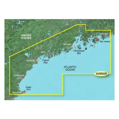 Garmin BlueChart® g3 Vision® HD - VUS002R - South Maine - microSD™/SD™