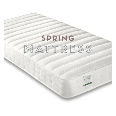 (Small Single) Ethan Quilted Low Profile Spring Mattress