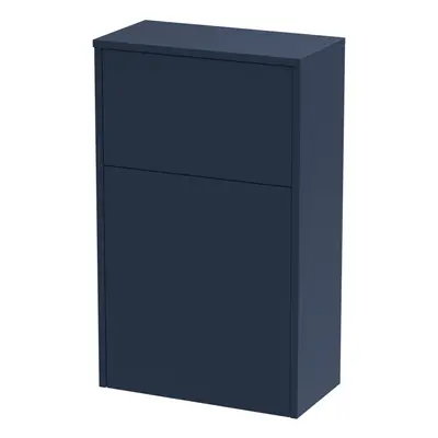 Floor Standing WC Toilet Unit (Pan & Cistern Not Included), 500mm - Midnight Blue