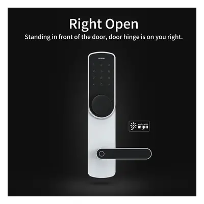 Smart Turntable Door Lock Fingerprint Password Keyless Intelligent Security Lock from