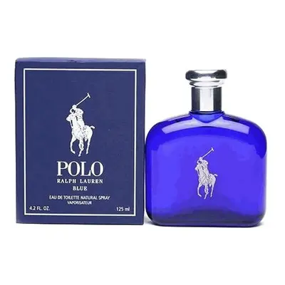 Polo Blue Cologne by Ralph Lauren, 4.2 oz EDT Spray for Men NEW