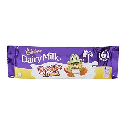 Cadbury Dairy Milk Freddo Chocolate Caramel Bars Multipack, 6x19.5 g