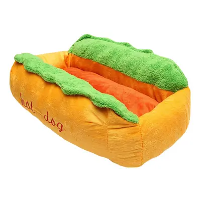 Dog Washable Cotton Kennel Nest Bed House Warm Cushion Pad Mat