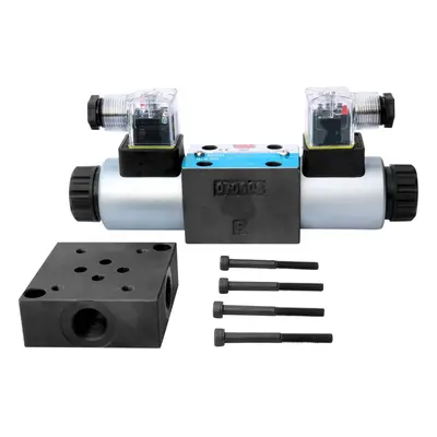 WINCHMAX CETOP3/NG6 24v Solenoid Valve and Manifold Subplate