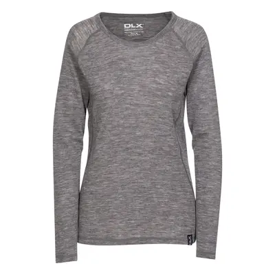 (L, Dark Grey Marl) Trespass Womens/Ladies Libra Merino Base Layer Top