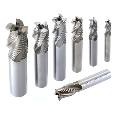 (#5) M6-M20 Rough Wave End Milling Cutter Flutes 6-20mm HSS-AL