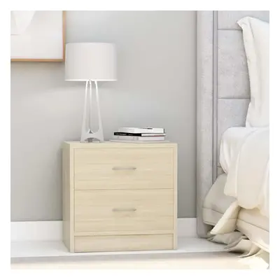 Bedside Cabinets pcs Sonoma Oak 40x30x40 cm Chipboard