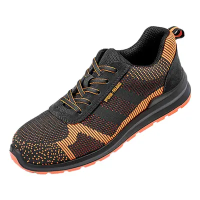 (10 UK, Black/Orange) Result Work-Guard Unisex Hardy Safety Trainers