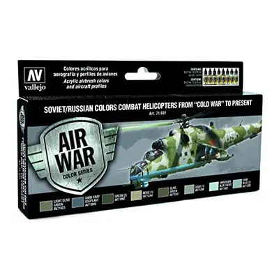 VAL71601 AV Model Air Set-Soviet Helicopters Post War Paints for use with an Airbrush, Various, 