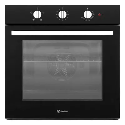 Indesit Aria IFW6330BL Built In Electric Single Oven - Black