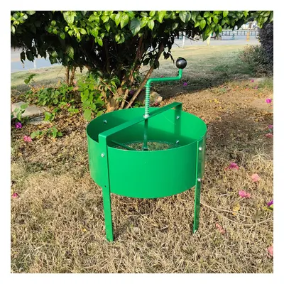 Garden Rotary Soil Sifter Compost Sieve Litre Earth Riddle Screener