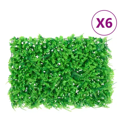 vidaXL Artificial Fern Leaf Fence Privacy Fence ScreenÃÂ pcs Green 40x60 cm