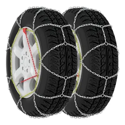 (460) vidaXL 2x Car Tyre Snow Chains mm SUV Car Maintenance Winter Multi Sizes