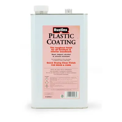 Rustins Plastic Coating and Hardener Gloss Litre