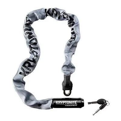 Kryptonite Keeper Integrated Bicycle Lock chain Bike Lock 5 Inch gray