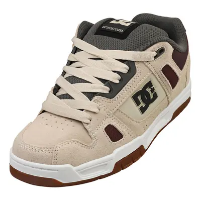 (8) DC Shoes Stag Mens Skate Trainers in Tan Brown