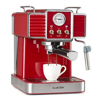 Klarstein Gusto Classico Espresso Maker - Espresso Machine, Portafilter Machine, Power: Watts, B