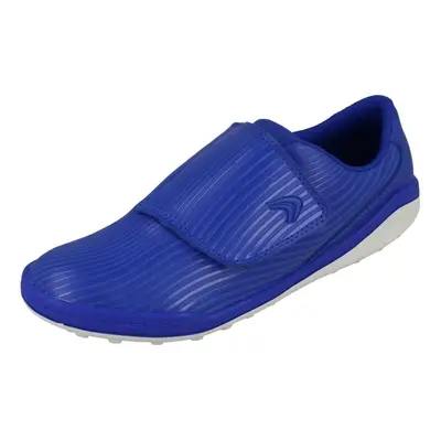 (Blue, UK 12.5 Child) Boys Clarks Washable Trainers Circuit Swift - F Fit