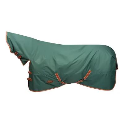 (5' 6", Green/Burnt Orange/White) Weatherbeeta Comfitec Tyro Plus Combo Neck Lightweight Horse R