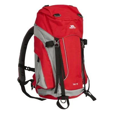 (One Size, Red Tone) Trespass Trek Rucksack/Backpack (33 Litres)