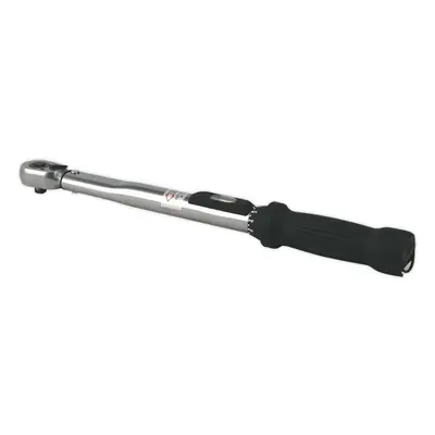 Locking Micrometer Torque Wrench - 3/8" Sq Drive - Calibrated - Flip Reverse